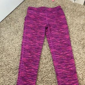 Purple leggings